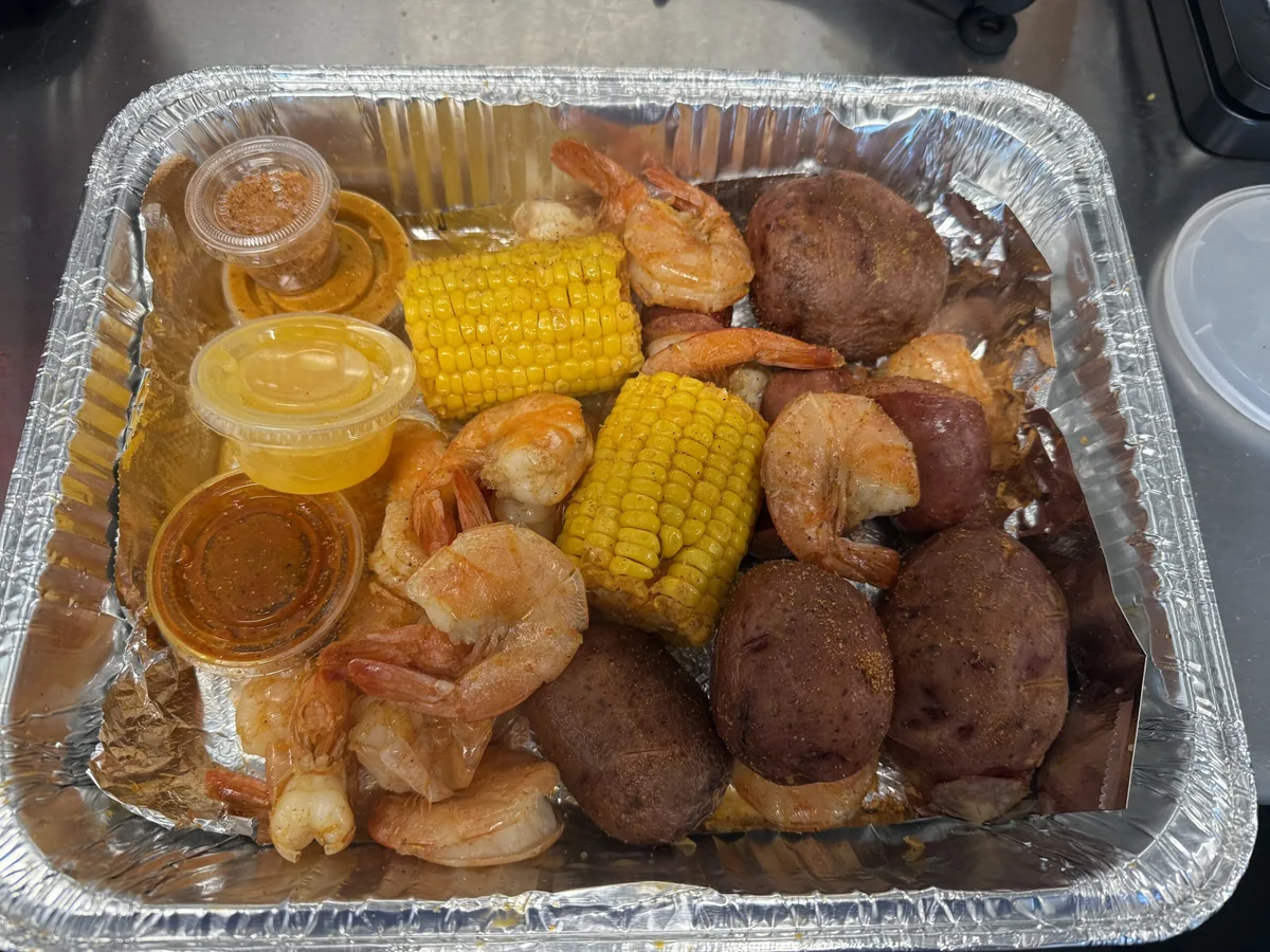 Shrimp Boil with Sauces — Froggy's TX Southern Seafood